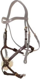 Produktbild von Mexikanische Pferdehalfter mit Ketten Dy'on