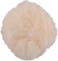 Mexikanischer Nasenriemenschutz aus Lammfell BR Equitation Velcro – Bild 1 von 3