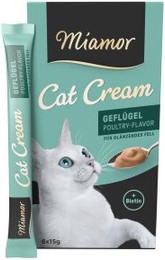 Produktbild von Miamor Cat Cream Geflügel - 66 x 15 g
