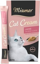 Produktbild von Miamor Cat Snack Lachs-Cream - 11 x 15 g