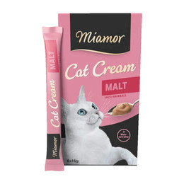 Produktbild von Miamor Cat Snack Malt Cream - 6 x 15 g