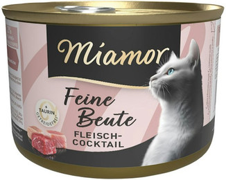 Produktbild von Miamor Feine Beute Dose 185g Katzennassfutter 24 x 185 Gramm Fleischcocktail