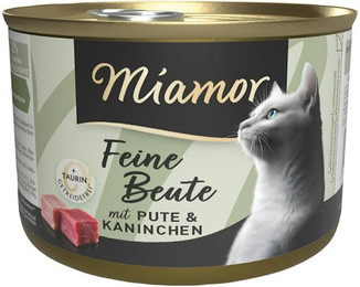 Produktbild von Miamor Feine Beute Dose 185g Katzennassfutter 24 x 185 Gramm Pute & Kaninchen