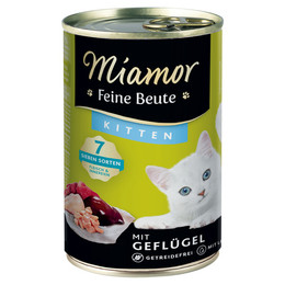 Produktbild von Miamor Feine Beute Kitten Geflügel Nassfutter - 12 x 400 g