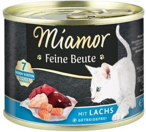 Produktbild von Miamor Feine Beute Lachs - 12 x 185 g