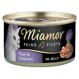 Produktbild von Miamor Feine Filets Dose Thunfisch & Calamari - 24 x 100 g