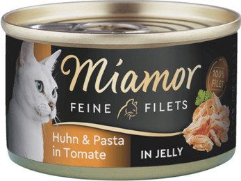 Produktbild von Miamor Feine Filets in Jelly Huhn & Pasta - 24 x 100 g