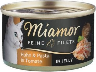Produktbild von Miamor Feine Filets in Jelly Huhn und Pasta - 48 x 100 g