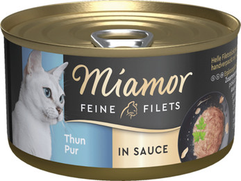 Produktbild von Miamor Feine Filets In Sauce Thunfisch PUR 24x85g Dose