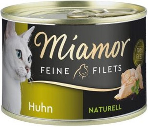Produktbild von Miamor Feine Filets Naturell Huhn - 24 x 156 g