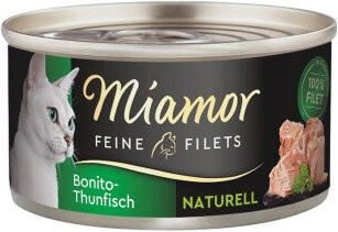 Produktbild von Miamor Feine Filets Naturelle Bonito-Thunfisch - 48 x 80 g
