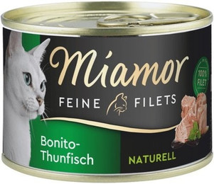 Produktbild von Miamor Feine Filets Naturelle Bonito-Thunfisch - 12 x 156 g