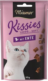 Produktbild von Miamor Kissies mit Ente - 4 x 50 g