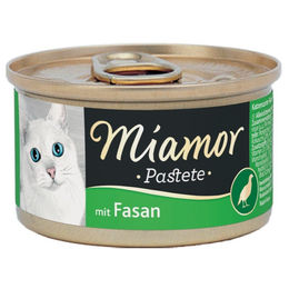 Produktbild von Miamor Pastete Fasan Katzenfutter - 12 x 85 g