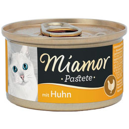 Produktbild von Miamor Pastete Huhn Katzenfutter - 12 x 85 g