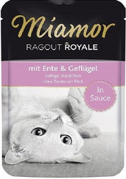 Miamor Ragout Royale Ente & Geflügel in Sauce - 22 x 100 g – Bild 1 von 2