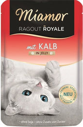 Produktbild von Miamor Ragout Royale Kalb in Jelly Katzen Nassfutter - 22 x 100 g
