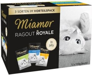 Produktbild von Miamor Ragout Royale Katzen-Nassfutter in Jelly - 12 x 100 g