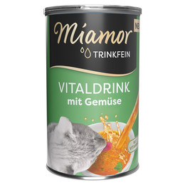 Produktbild von Miamor Trinkfein Vitaldrink mit Gemüse - 6 x 135 ml