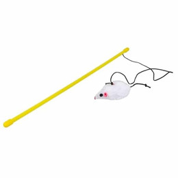 Produktbild von MICA Spielangel mit Maus für Katzen - 46 cm