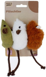 Produktbild von MICA Tier-Beschäftigungsspielzeug Katzenspielzeug - Maus - ca. 9x3cm, Polyester