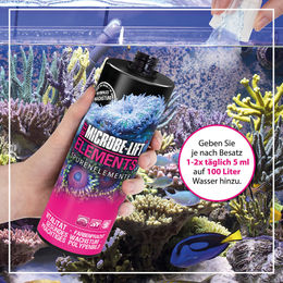 Produktbild von Microbe-Lift Aquariendeko Elements Mikro- und Makroelemente für Korallen - 3,79 l