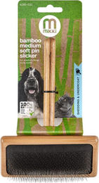 Mikki Bamboo Soft Pin Slicker - Small – Bild 1 von 5