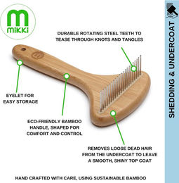 Mikki Bambus Anti-Clit Bürste - Mittel – Bild 1 von 5