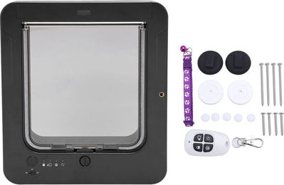 Produktbild von Mikrochip-Katzentür mit automatischer Entriegelung und wetterfestem Design