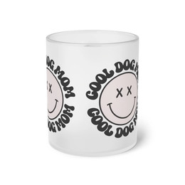 Produktbild von Milchglas Cool Dog Mom - 0,33 l