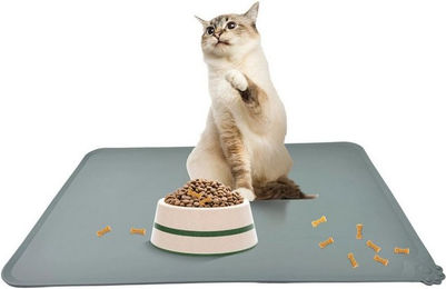 Milo & Luna Napfunterlage Lunamat Napfunterlager Silikon, Hunde & Katzen 48×30 / 55×38 cm, rutschfest, auslaufsicherer Rand, pflegeleicht, langlebig – Bild 1 von 5