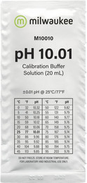 Produktbild von Milwaukee M10010B pH 10.01 Kalibrierlösung - 25 x 20 ml