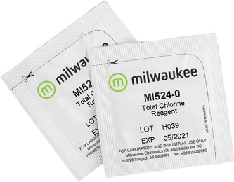 Produktbild von Milwaukee MI524-25 Pulverreagenz total Chlor - 25 Stk