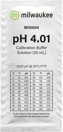 Produktbild von Milwaukee PH 4 Puffer Lösung 25x20ml Beutel - 1 Set