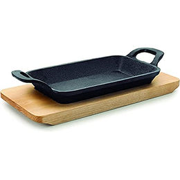 Produktbild von Mini Plancha Grill Rechteck Lacor Magma 22,5x10x2,5 cm
