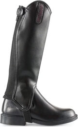 Produktbild von Mini-Reitchaps aus Leder mit Kristallen verziert Kind Horze