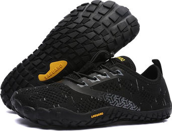 Produktbild von Minimalistische Barfußschuhe für Herren, Zero Drop, Unisex, breite Breite, modischer Sneaker, atmungsaktives Mesh, Herren-Barfußschuhe mit breiter Spitze, weiche Sohle 37