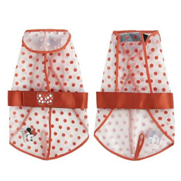 Produktbild von Minnie Mouse Regenmantel für Hunde Rot Größe M