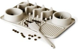 Produktbild von Minty&Marla Fummelbrett mit Spatel Intelligenzspielzeug S