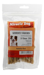 Produktbild von Miracle Dog gedrehte Stäbchen - 10 x 20 Stk.