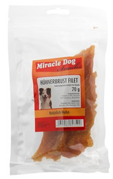 Produktbild von Miracle Dog Hühnerbrust Filet - 20 x 70 g
