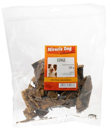 Produktbild von Miracle Dog Lunge getrocknet - 15 x 200 g