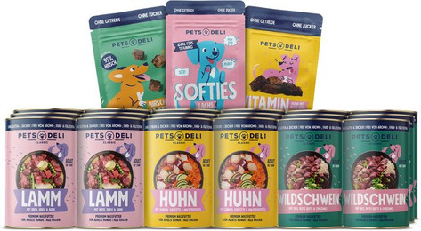 Produktbild von Mix Vorratspaket Nassfutter und Snacks für Hunde - 18 x 800 g