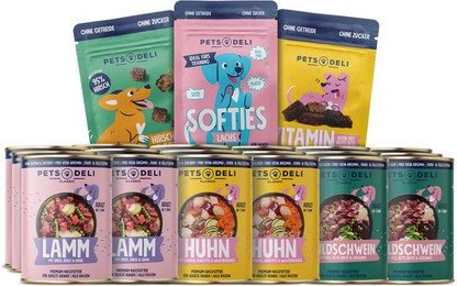 Produktbild von Mix Vorratspaket Nassfutter und Snacks für Hunde - 18 x 400 g