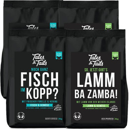 Produktbild von Mixpaket: Noch ganz Fisch im Kopp? & LammBa Zamba! - softes Trockenfutter für Hunde