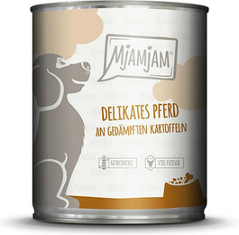 Produktbild von MjAMjAM – ausgewählte Pferd 800g MjAMjAM Hund 6x800g Pferd mit Kartoffel