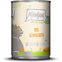 Produktbild von MjAMjAM Bio Katzen-Nassfutter Hühnchen - 400 g