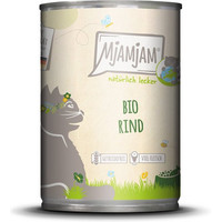 Produktbild von MjAMjAM Bio Rind Katzen-Nassfutter - 400 g