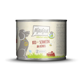 Produktbild von Mjamjam BIO Schwein an Kürbis Hundenassfutter - 6 x 200 g