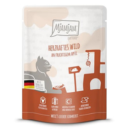 Produktbild von MjAMjAM Cat herzhaftes Wild an fruchtigem Apfel - 6 x 300 g